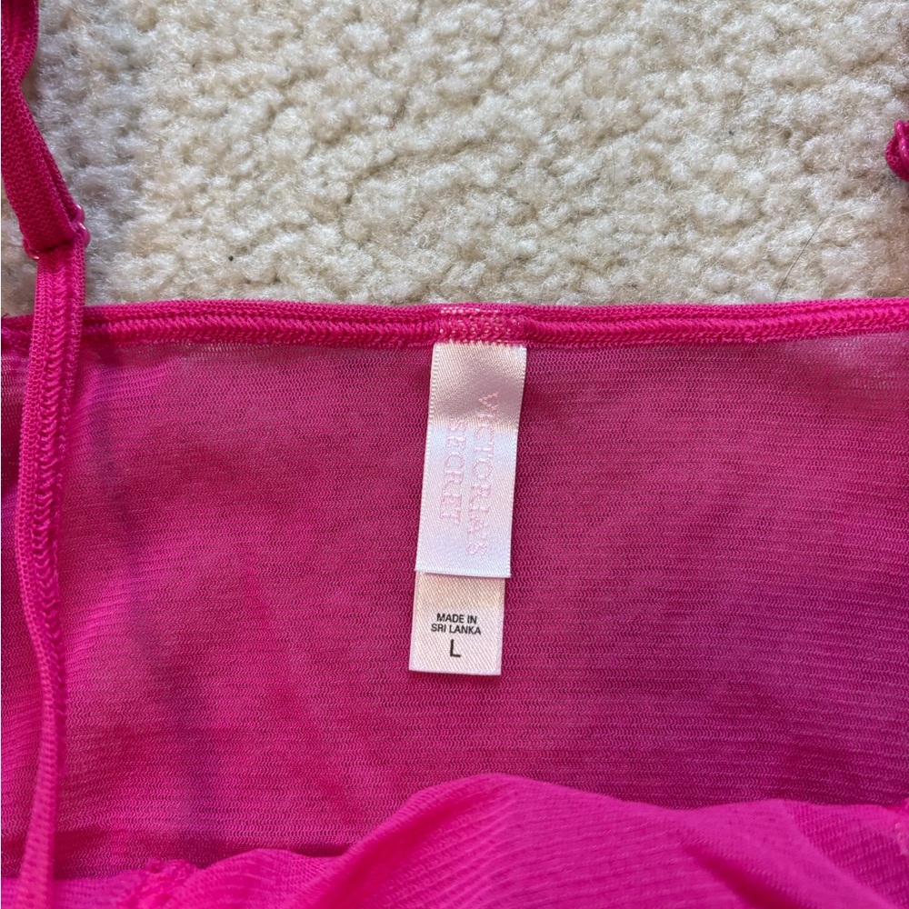 Vintage Victoria’s Secret Angels Mesh Top - Picture 2 of 4